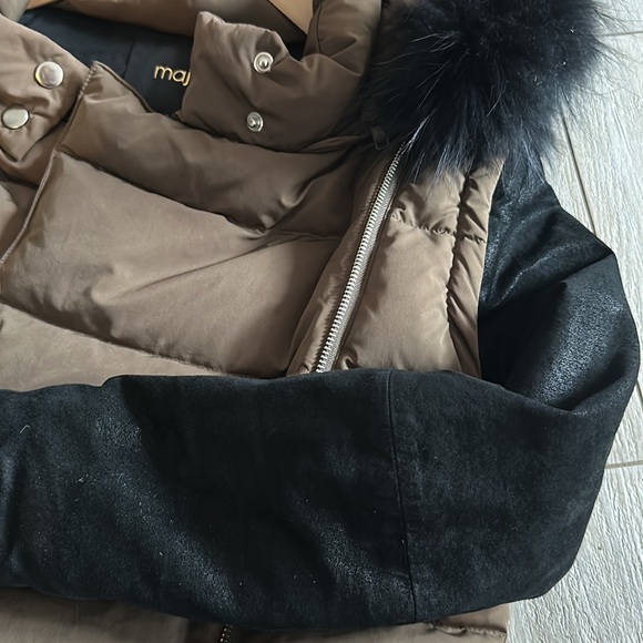 Maje winter bomber coat - Picture 4 of 4